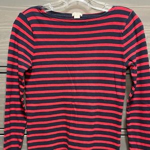 J. Crew Striped Long Sleeve Top